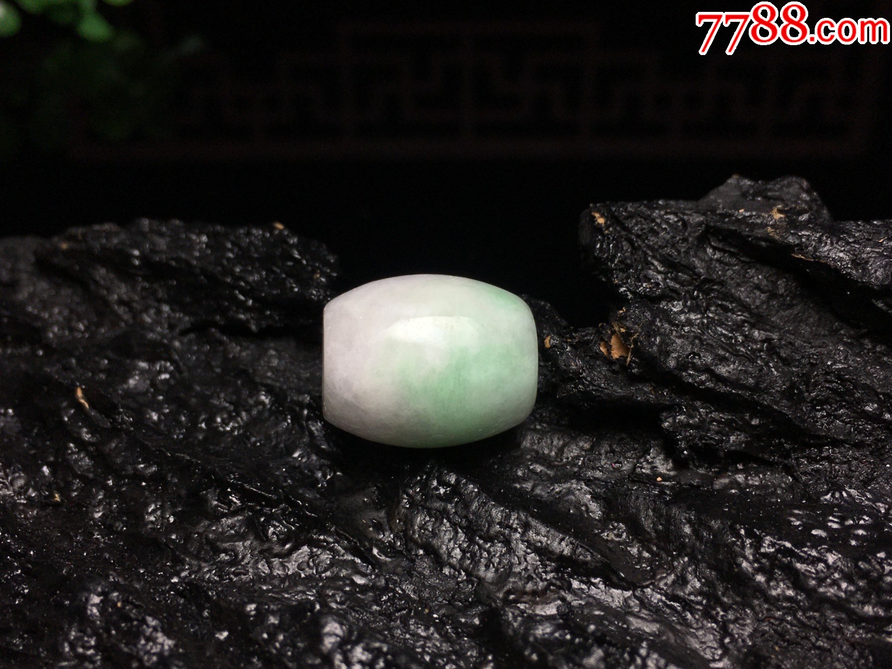 XA15天然翡翠A貨飄綠轉運珠吊墜_價格1元_第1張_