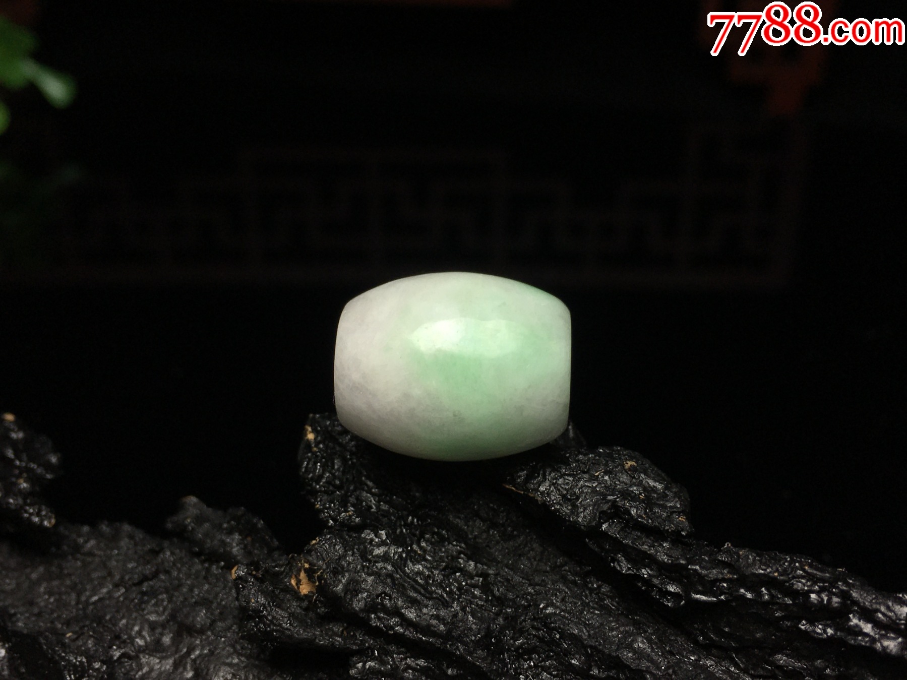 XA15天然翡翠A貨飄綠轉運珠吊墜_價格1元_第2張_