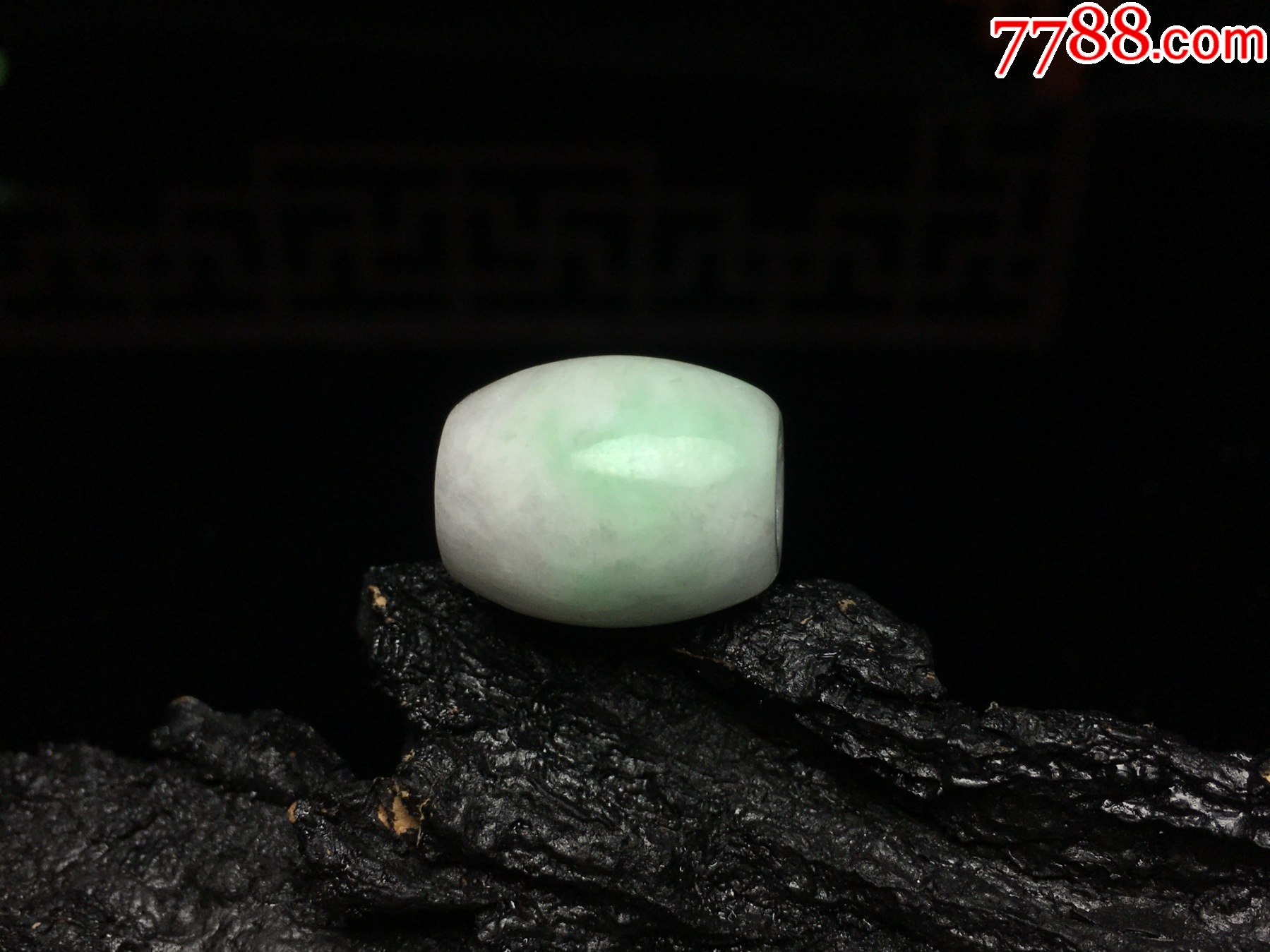 XA15天然翡翠A貨飄綠轉運珠吊墜_價格1元_第6張_