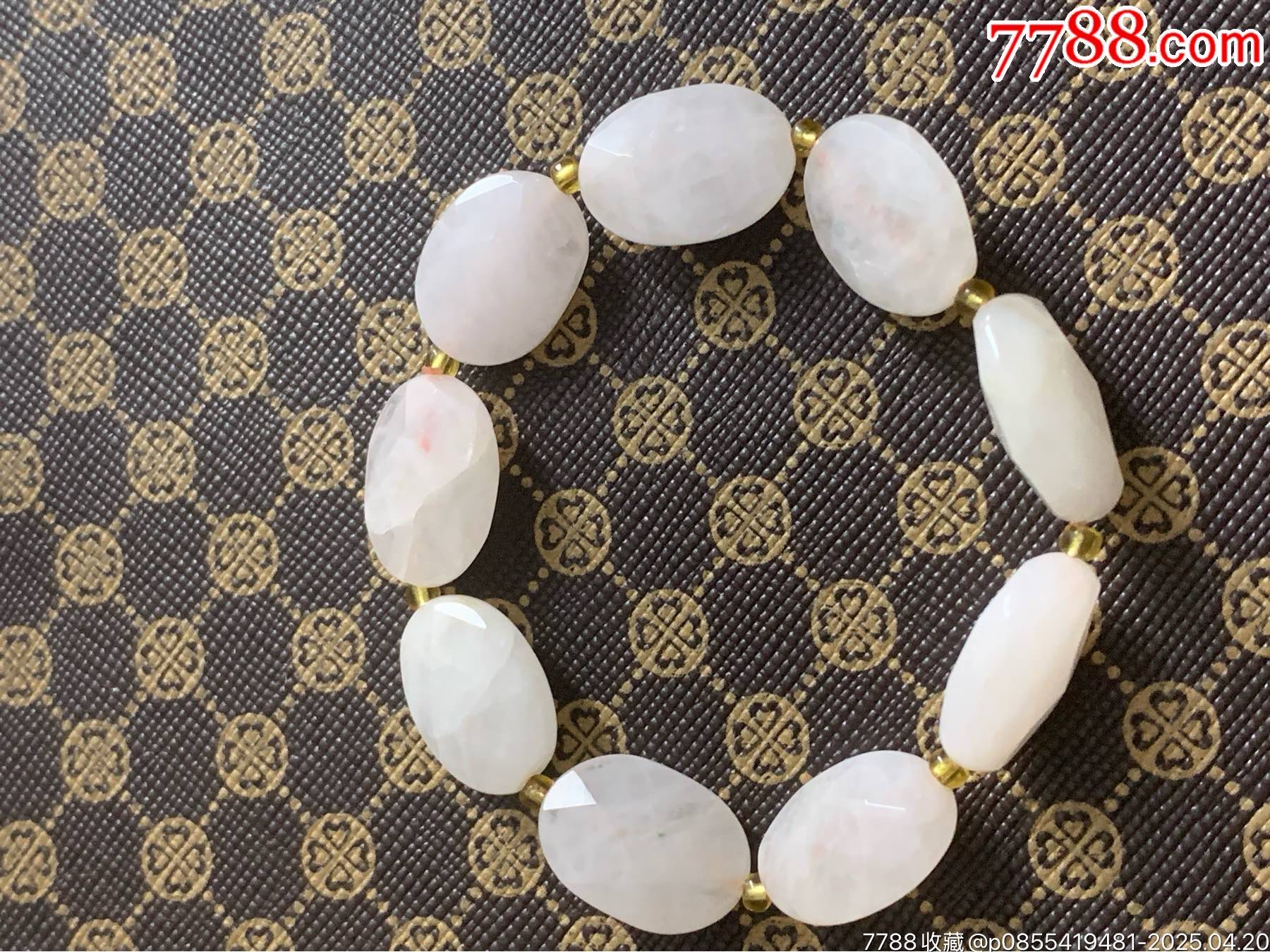純天然粉晶刻面手串_價格5元_第6張_