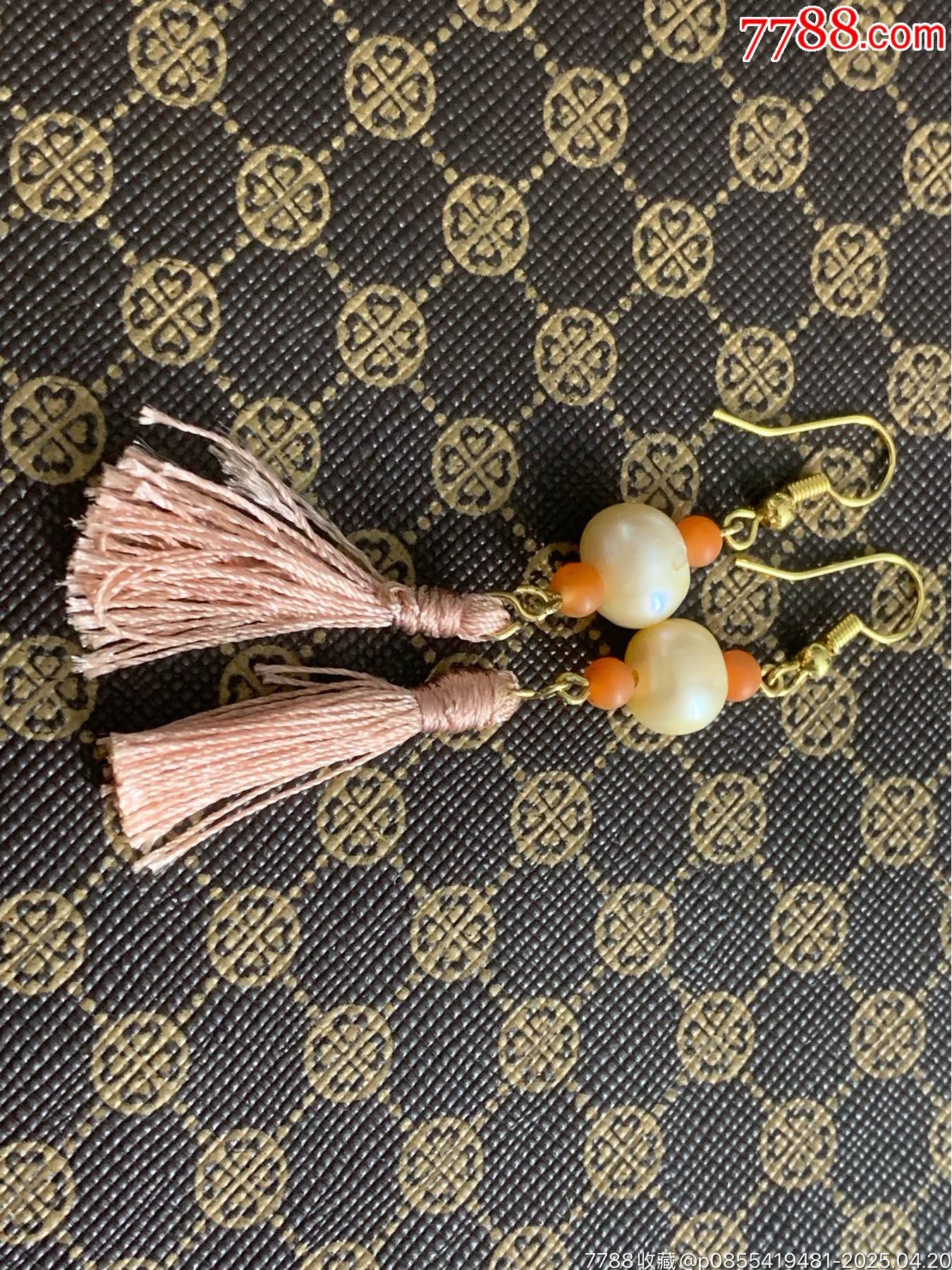 國(guó)風(fēng)純天然淡水珍珠耳環(huán)_價(jià)格13元_第9張_