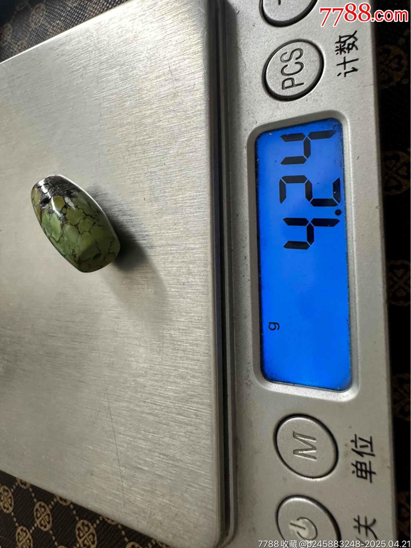 純天然綠松石高瓷桶珠_價格30元_第3張_