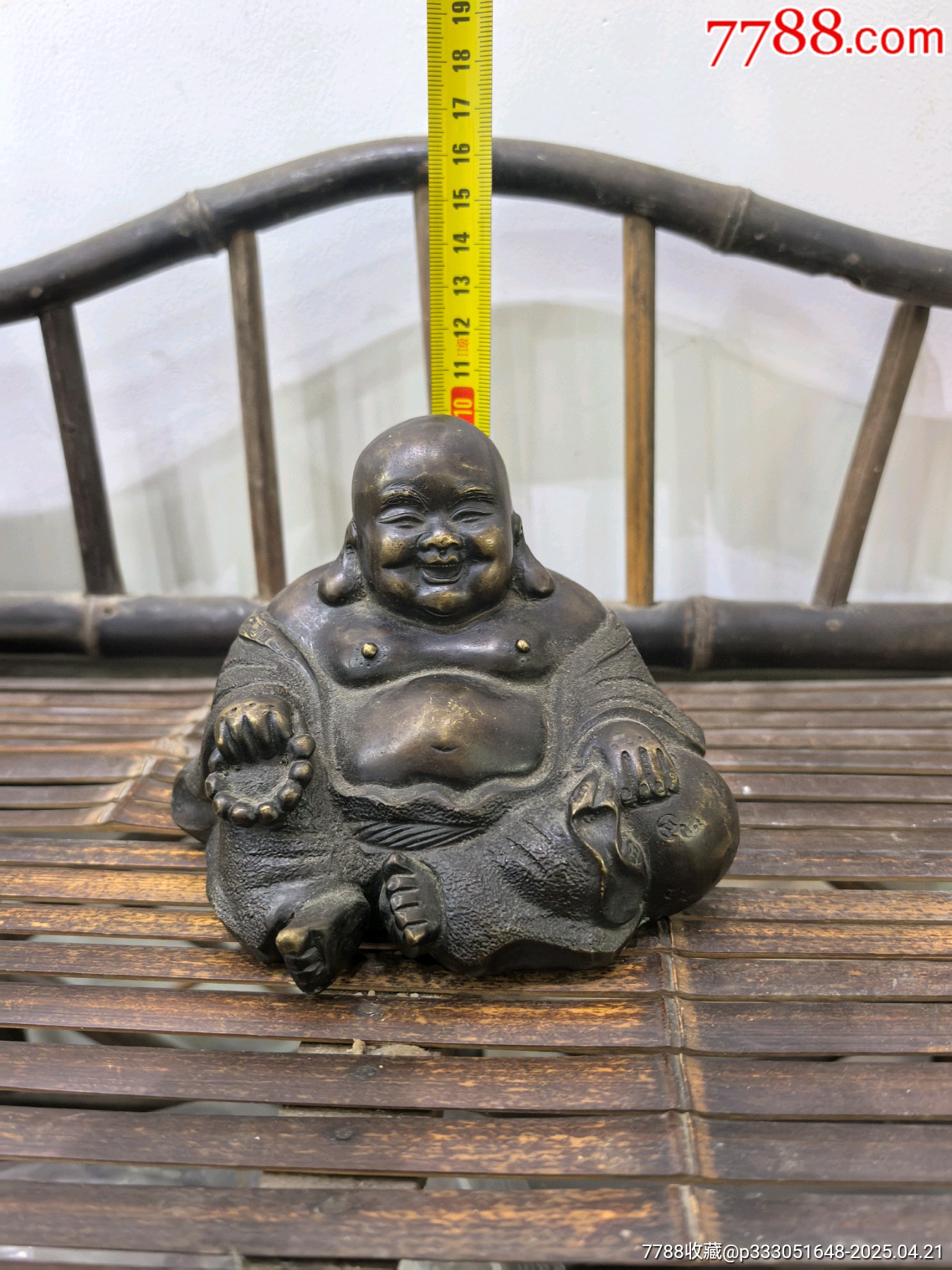 老銅彌勒佛像_價(jià)格101元【蘭馨堂古玩收藏藝術(shù)】_第11張_
