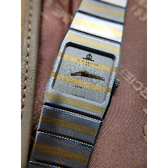 【今時中古】名士BAUME＆MERCIER18k間金中古男士石英腕表手表