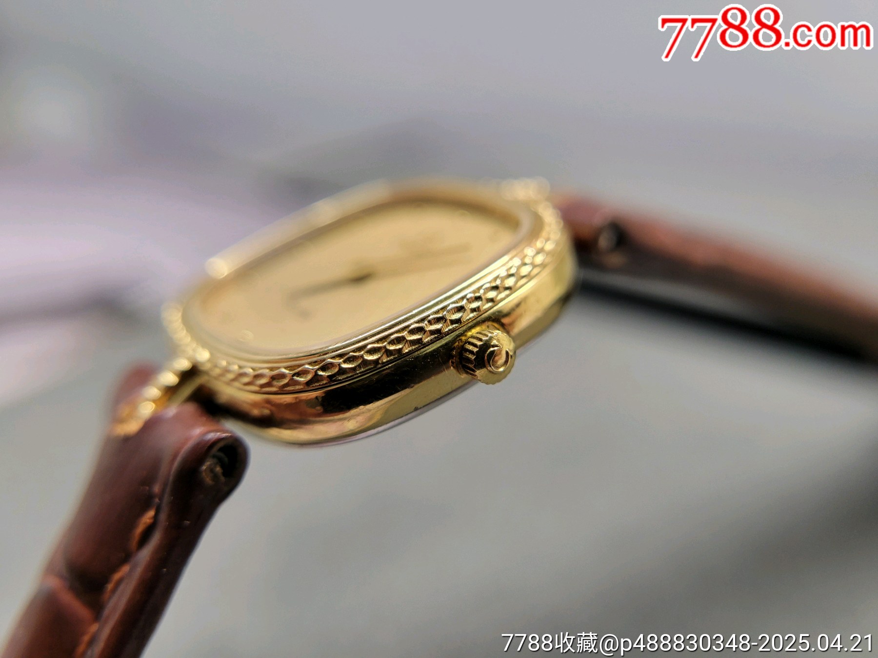 【今時中古】歐米茄omega包金女士石英腕表手表女表_價格3500元_第2張_