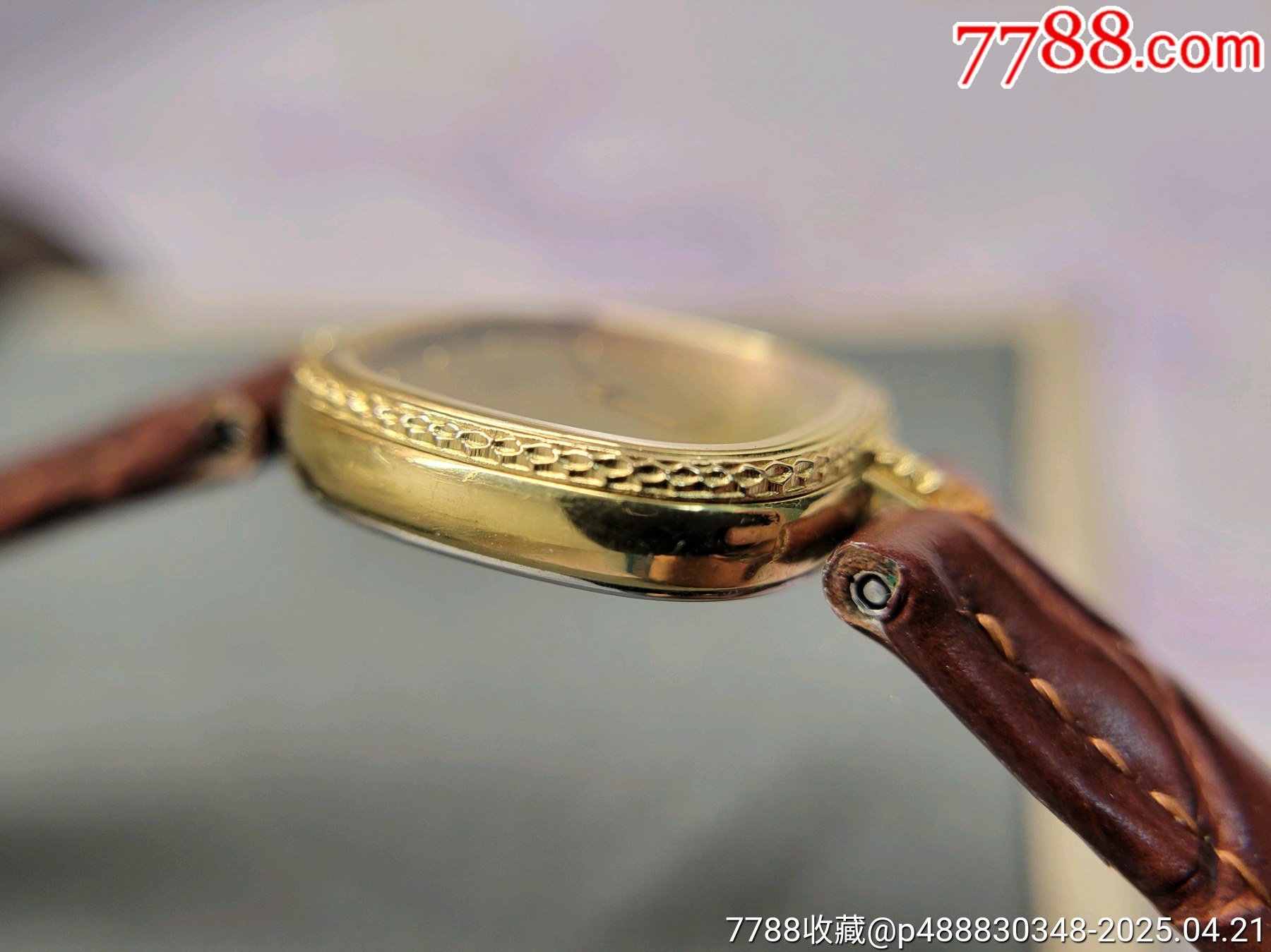 【今時中古】歐米茄omega包金女士石英腕表手表女表_價格3500元_第4張_