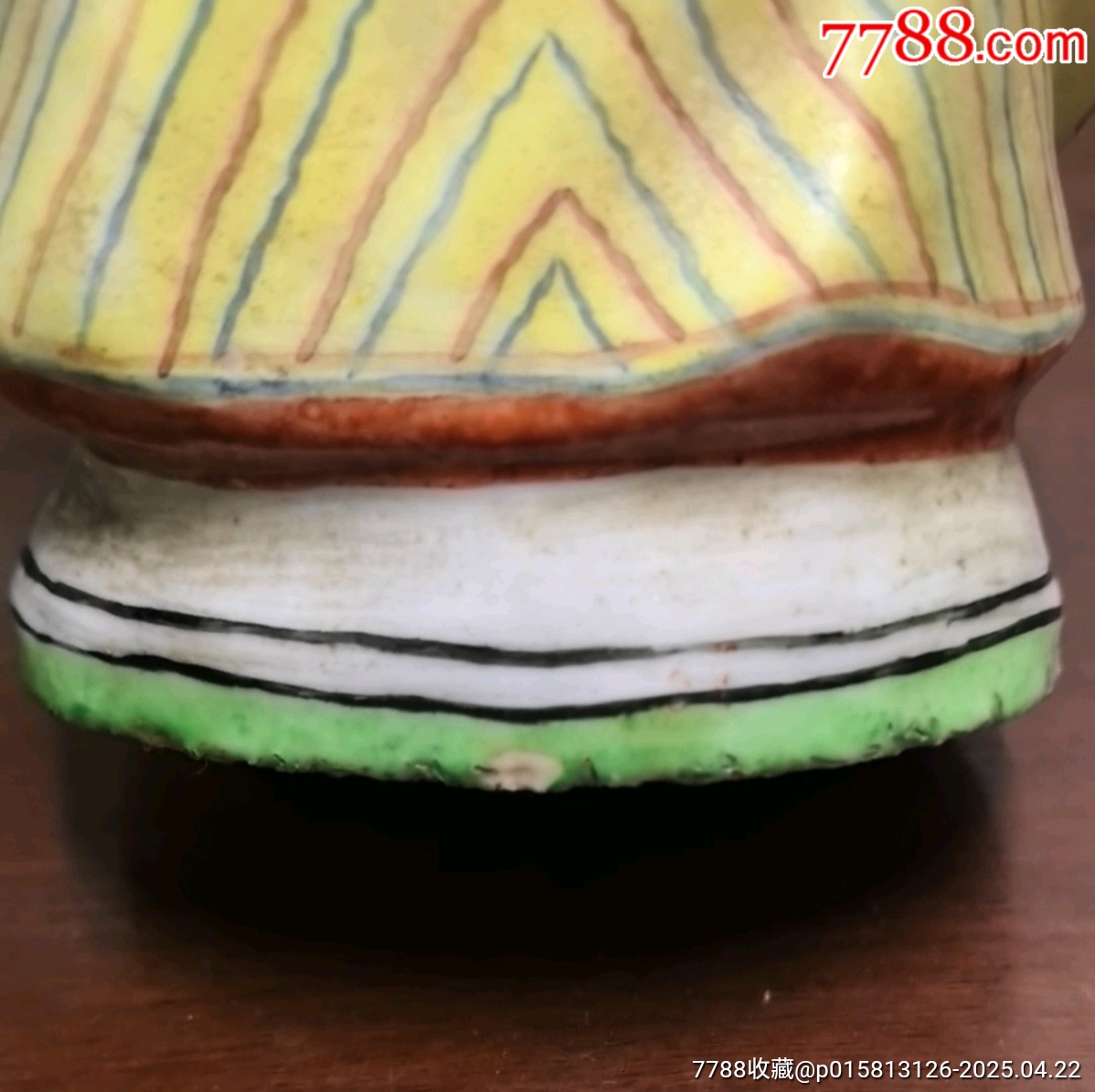 解放初567景德鎮(zhèn)雕塑瓷福祿壽星一套，開臉一流，做工精細(xì)，，尺寸：25厘米左右，_價(jià)格393元_第6張_