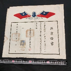 四川南充私立成達(dá)中學(xué)校畢業(yè)證書(shū)(zc41062207)