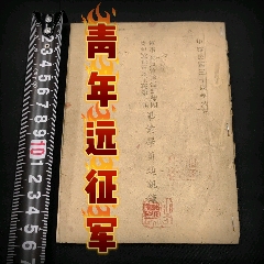 1945年抗戰(zhàn)時(shí)期青年遠(yuǎn)征軍政工班第三期畢業(yè)學(xué)員通訊錄(zc41062696)