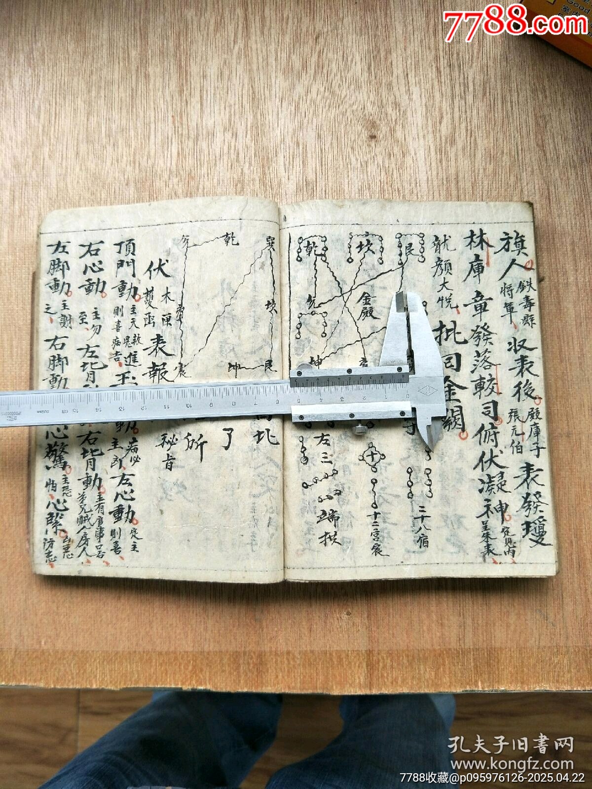 民國精抄本《玄門大表朝修內(nèi)秘全部》_價格200元_第22張_