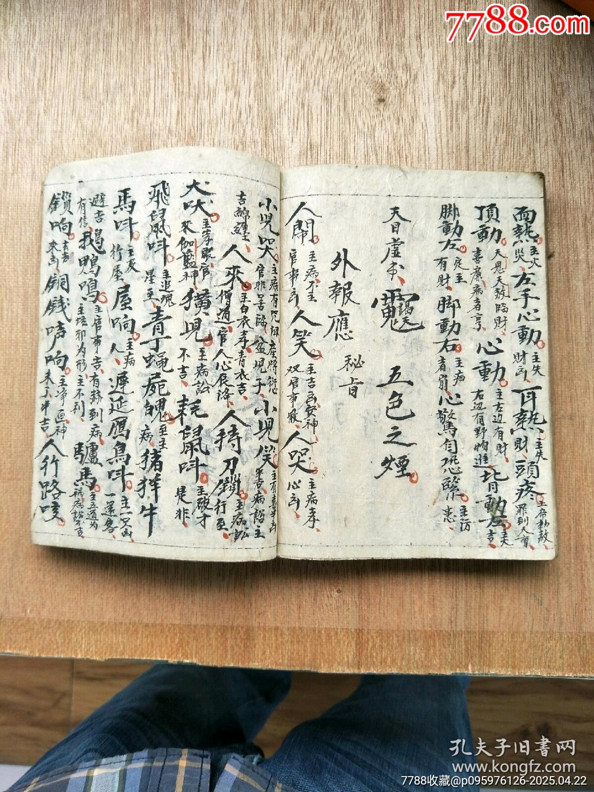 民國精抄本《玄門大表朝修內(nèi)秘全部》_價格200元_第23張_