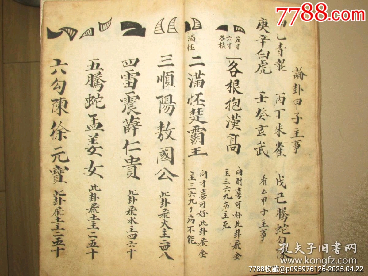 清代寫本萬法歸宗一冊全_價格402元_第7張_