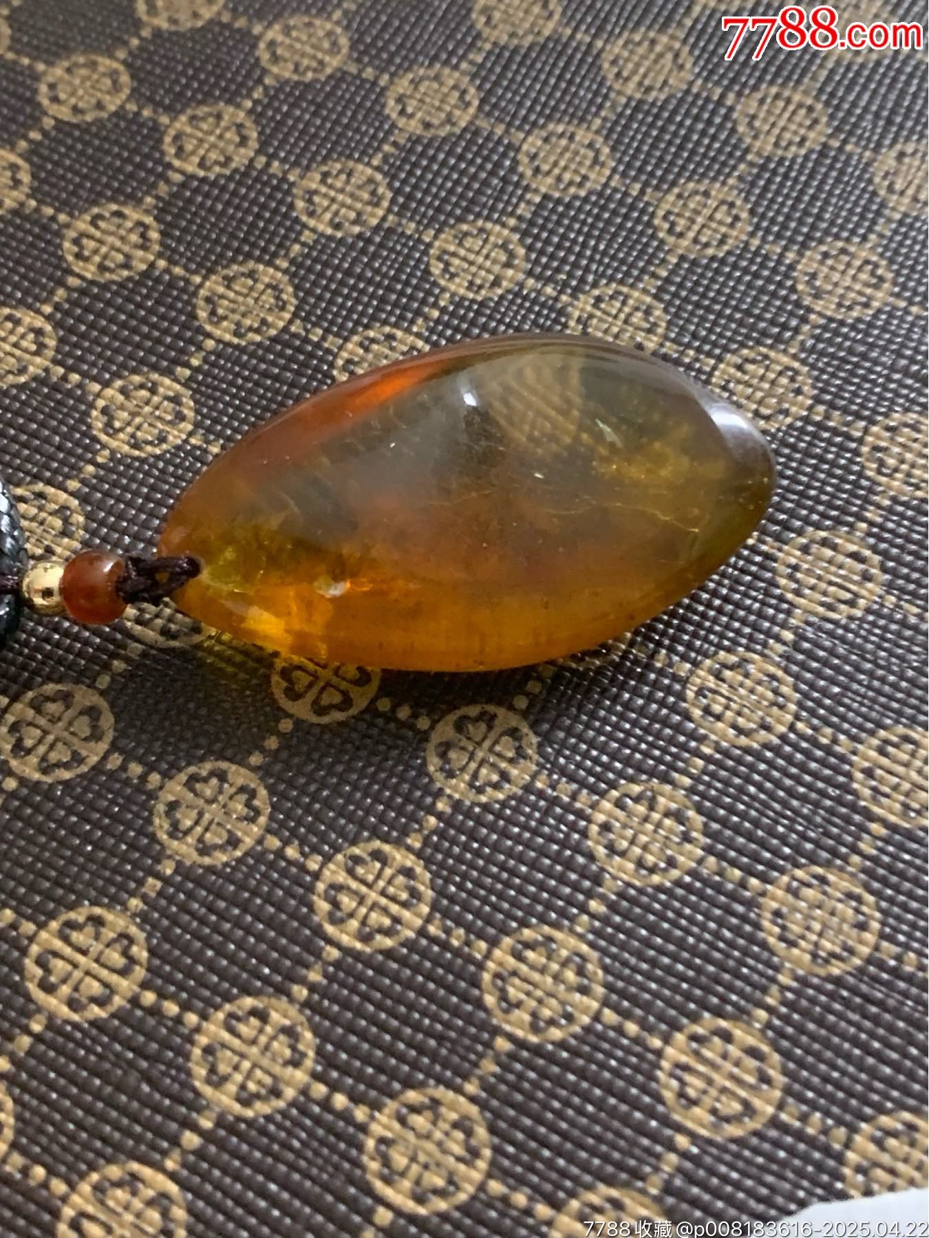 純天然緬甸金珀茶珀吊墜_價(jià)格30元_第4張_