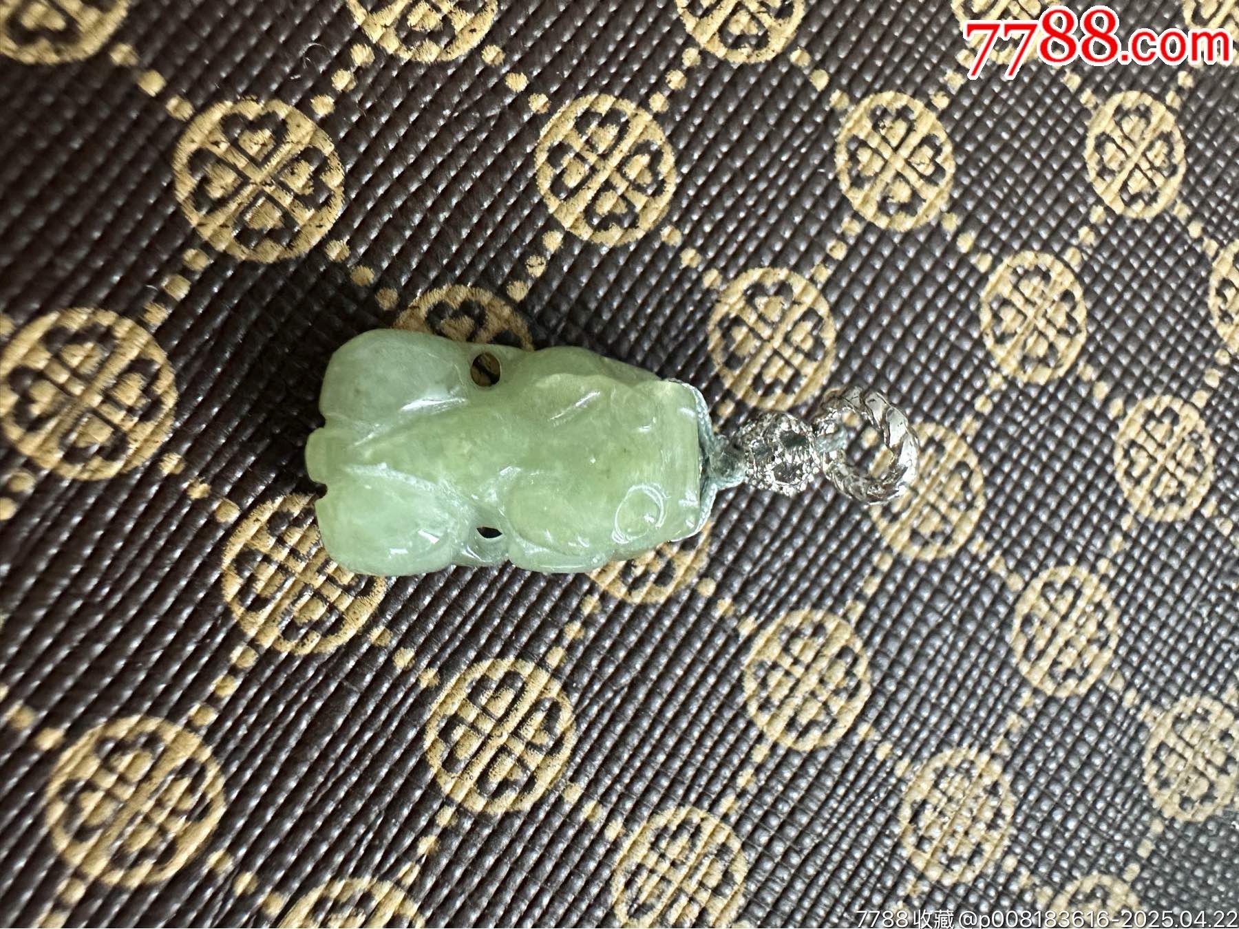 純天然A貨翡翠貔貅_價(jià)格4元_第2張_