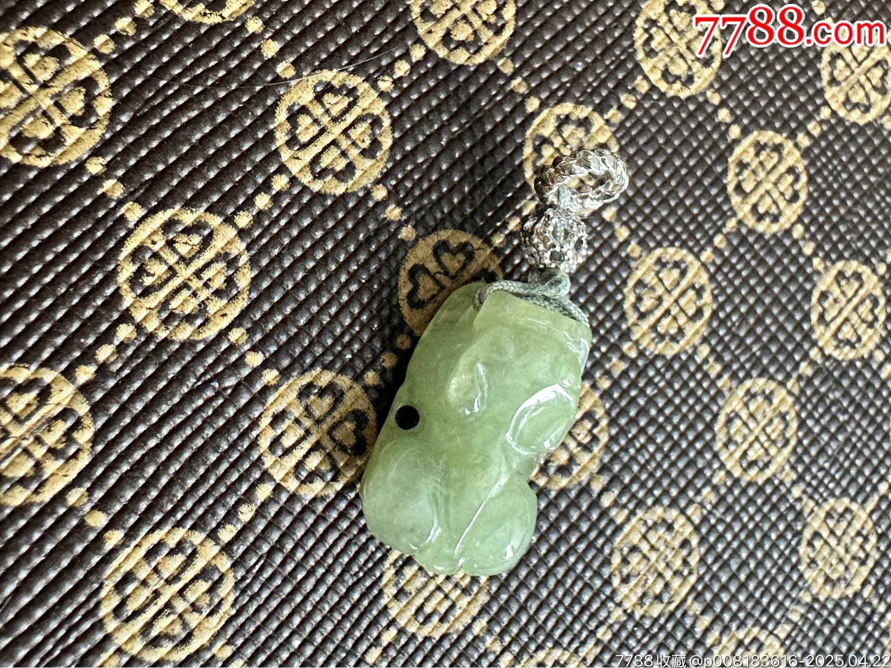 純天然A貨翡翠貔貅_價(jià)格4元_第11張_