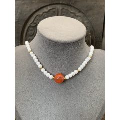 純天然南紅鎖骨鏈(au41067295)_7788商城__七七八八商品交易平臺(tái)(7788.com)
