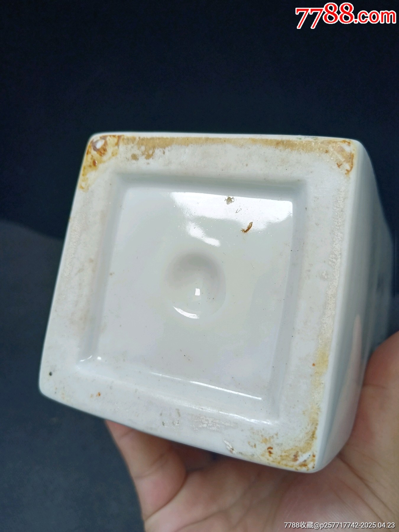 （全美品）解放初七八十年粉彩喜上梅稍方賞瓶尺寸高32cm品相如圖全美品_價(jià)格100元_第12張_