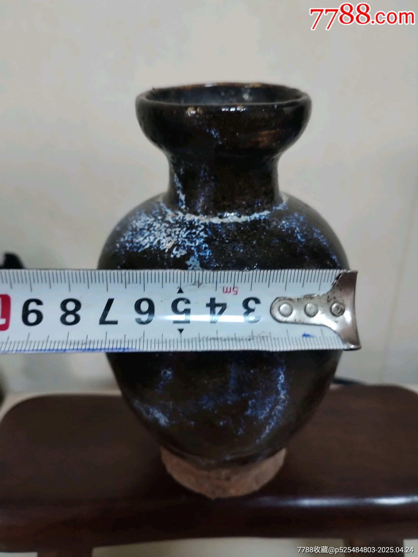 涂山窯黑釉帶窯變_價格399元_第3張_