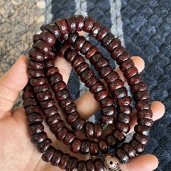 切邊菩提鳳眼菩提子108圓滿佛珠珠子念珠規(guī)整褒獎磨損手串足數(shù)