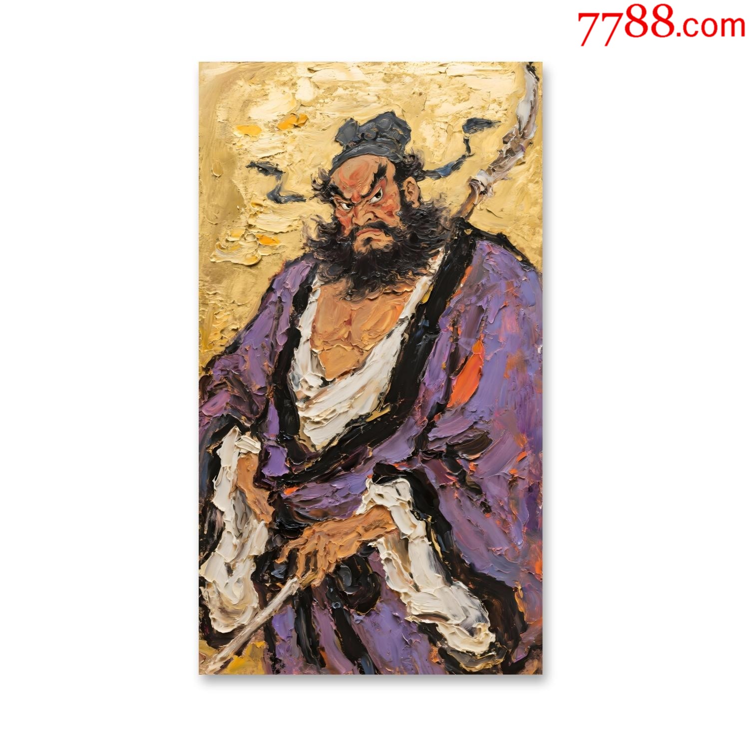 人物油畫原創(chuàng)作品_價格100元_第1張_