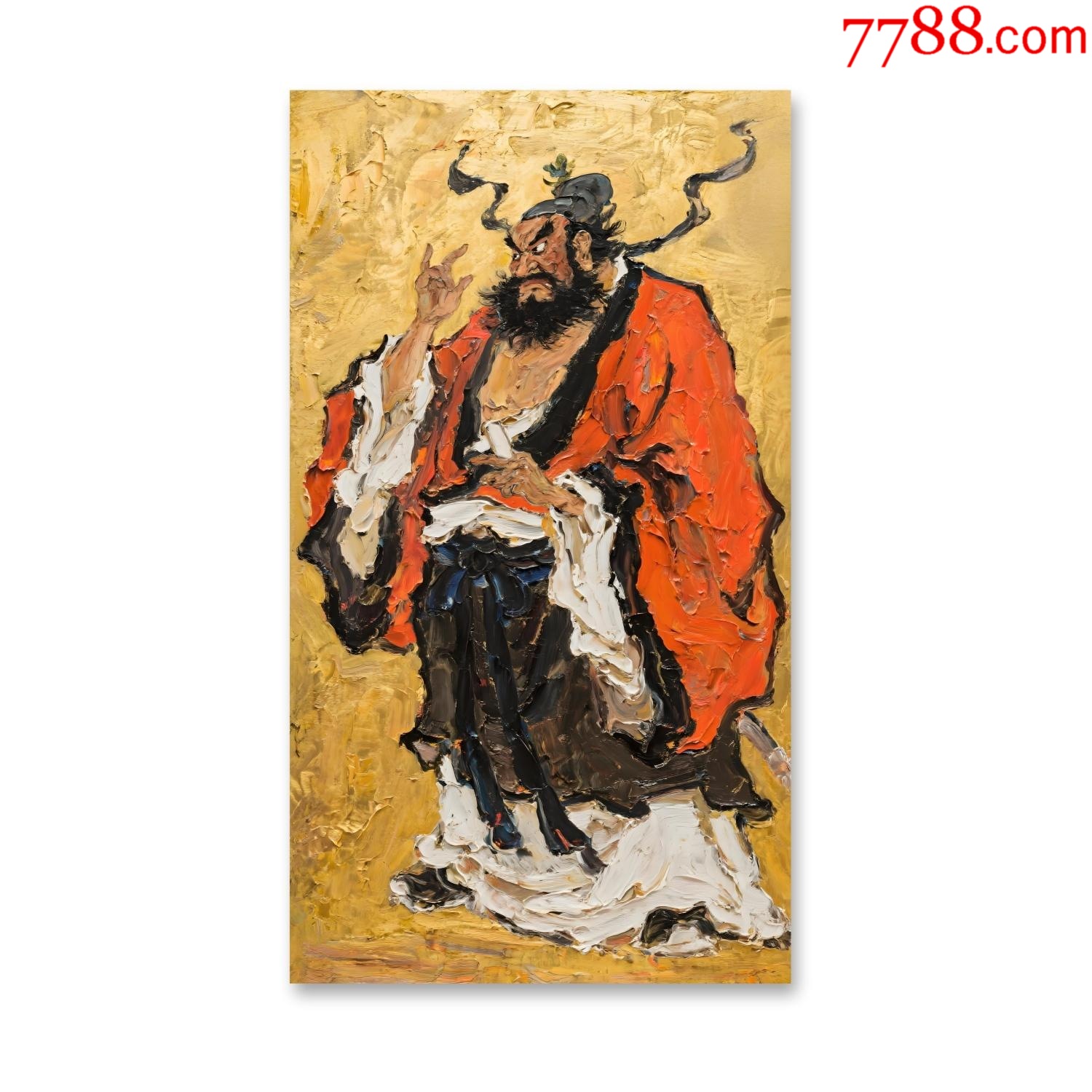 人物油畫原創(chuàng)作品_價格50元_第1張_