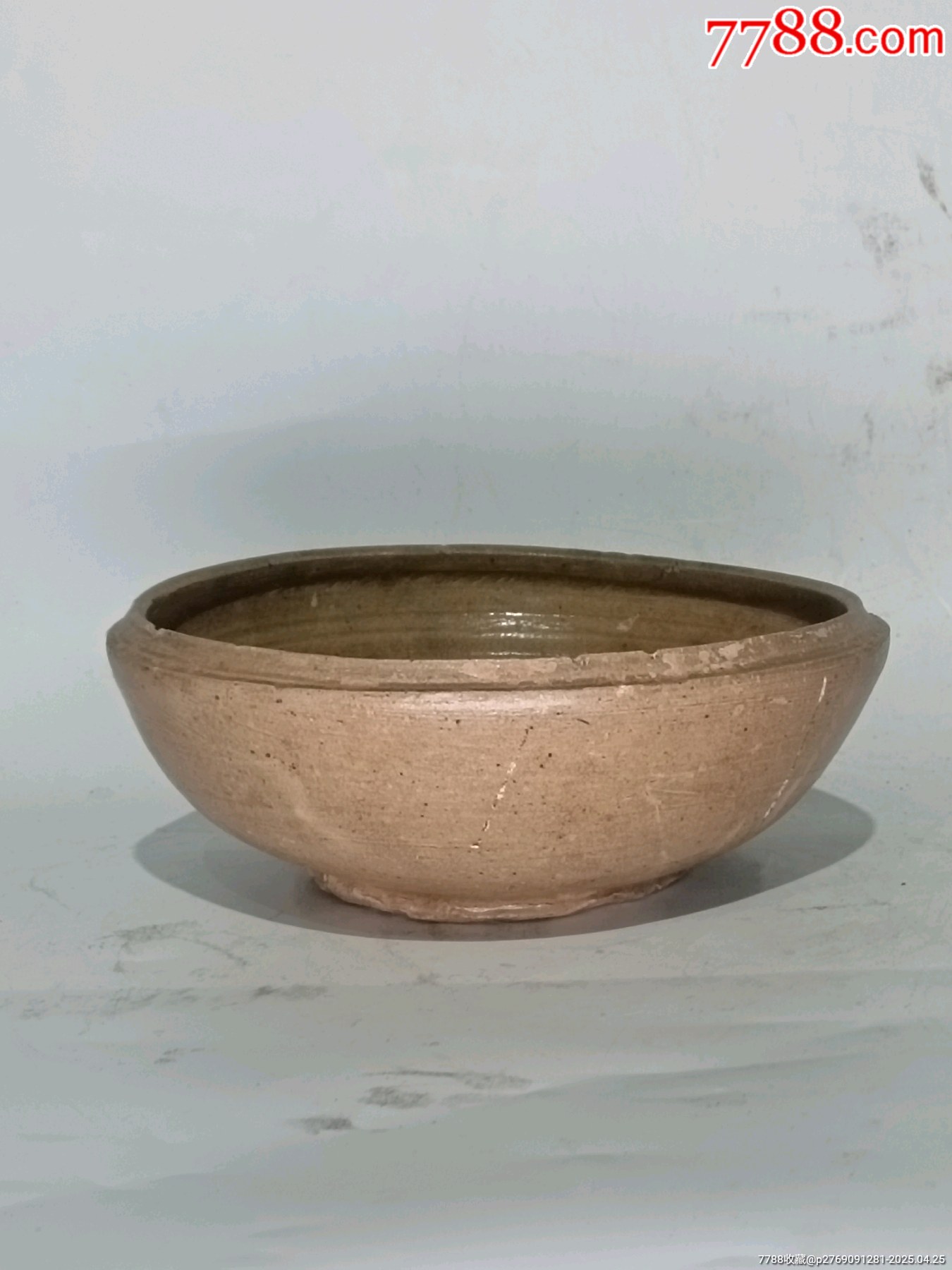 清朝青黃釉缽_價(jià)格625元_第2張_