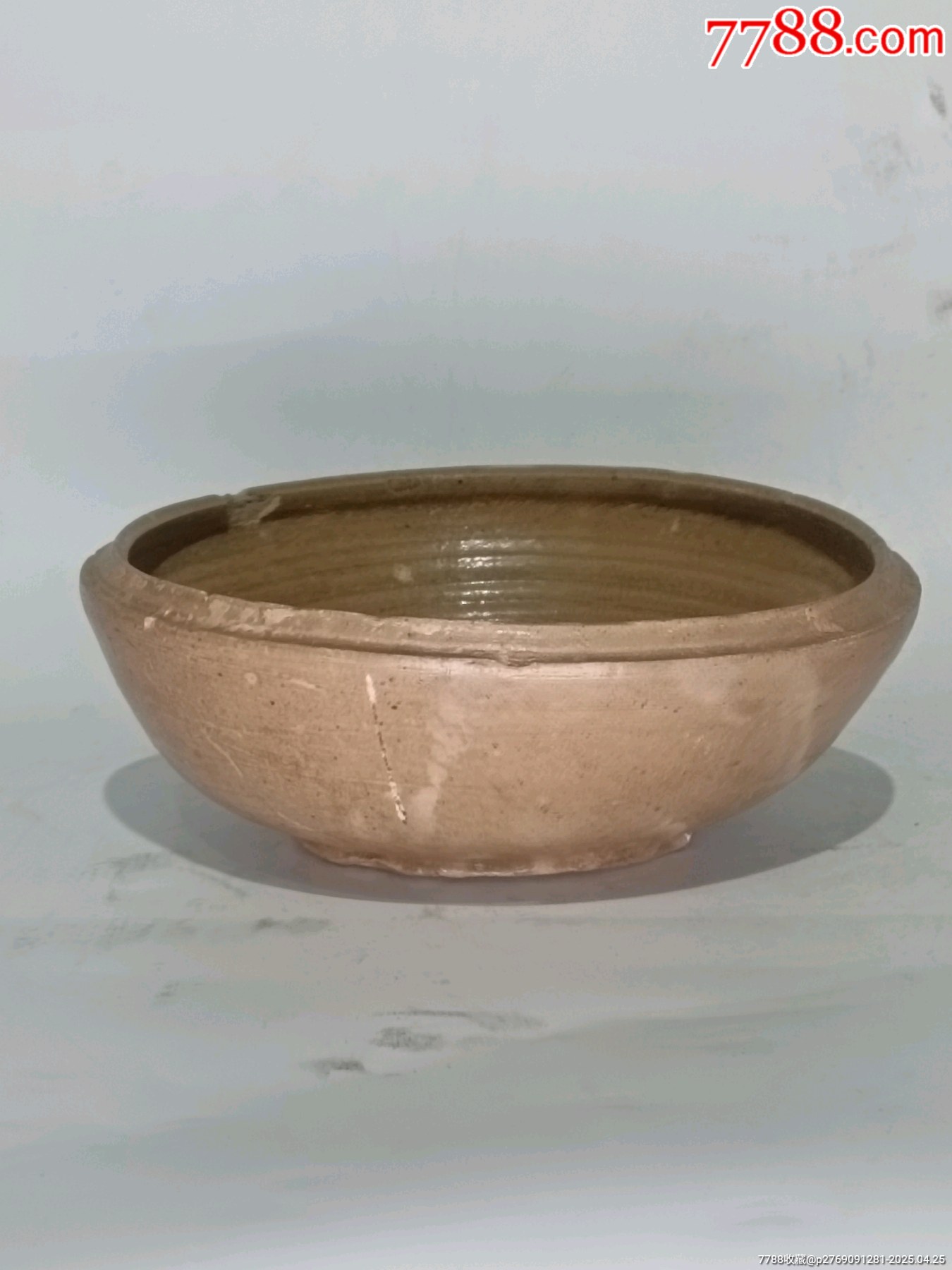 清朝青黃釉缽_價(jià)格625元_第3張_