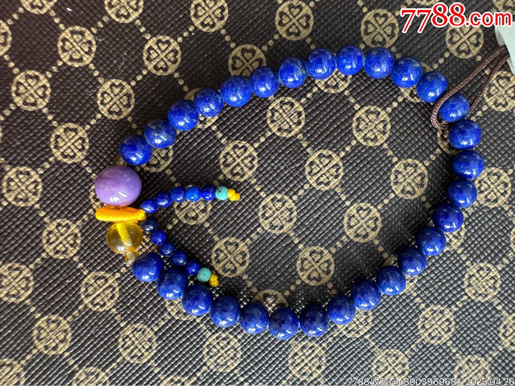 純天然阿富汗高品質(zhì)青金石手串_價(jià)格31元_第9張_