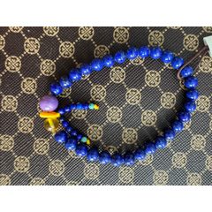 純天然阿富汗高品質(zhì)青金石手串