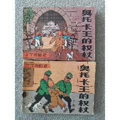 文聯(lián)版丁丁歷險(xiǎn)記之奧托卡王的權(quán)杖上下冊(cè)全套