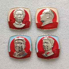 四枚北海漆小方塊套章（3.8cm）(zc41110686)