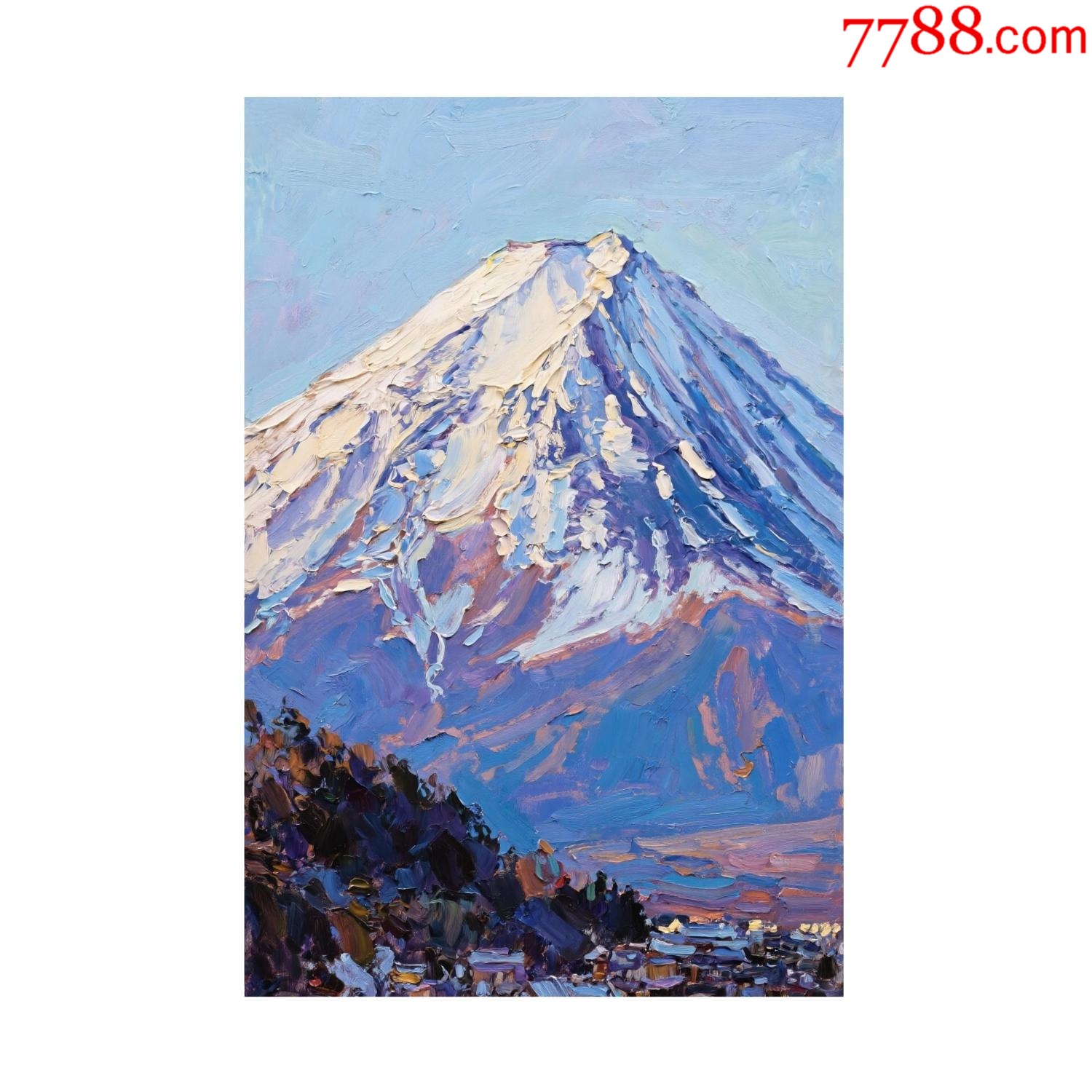 風(fēng)景油畫原創(chuàng)作品_價格50元_第1張_