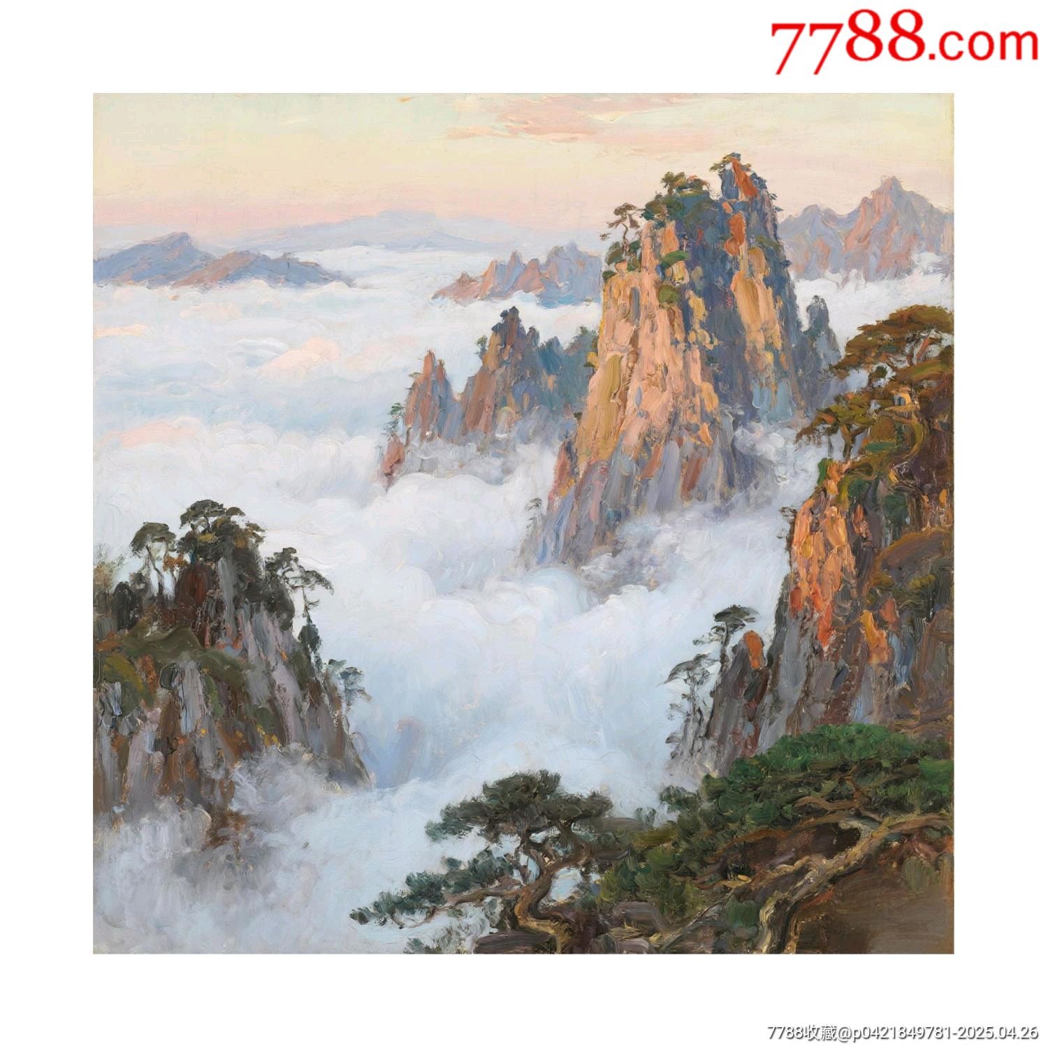 風景油畫原創(chuàng)作品_價格50元_第1張_