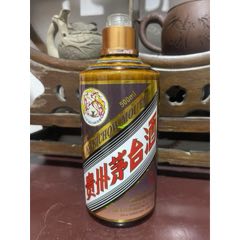 彩釉茅臺(tái)酒瓶