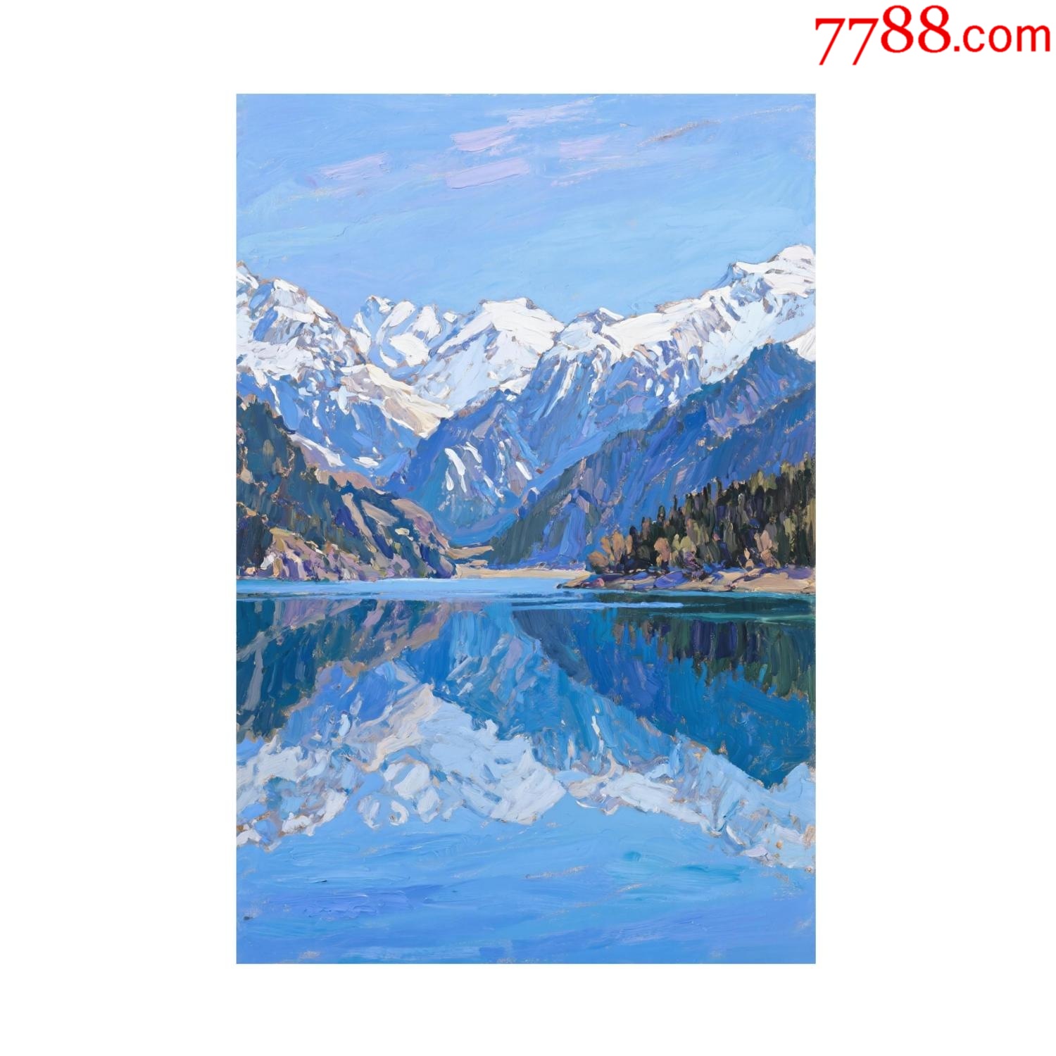 風(fēng)景油畫原創(chuàng)作品_價(jià)格200元_第1張_