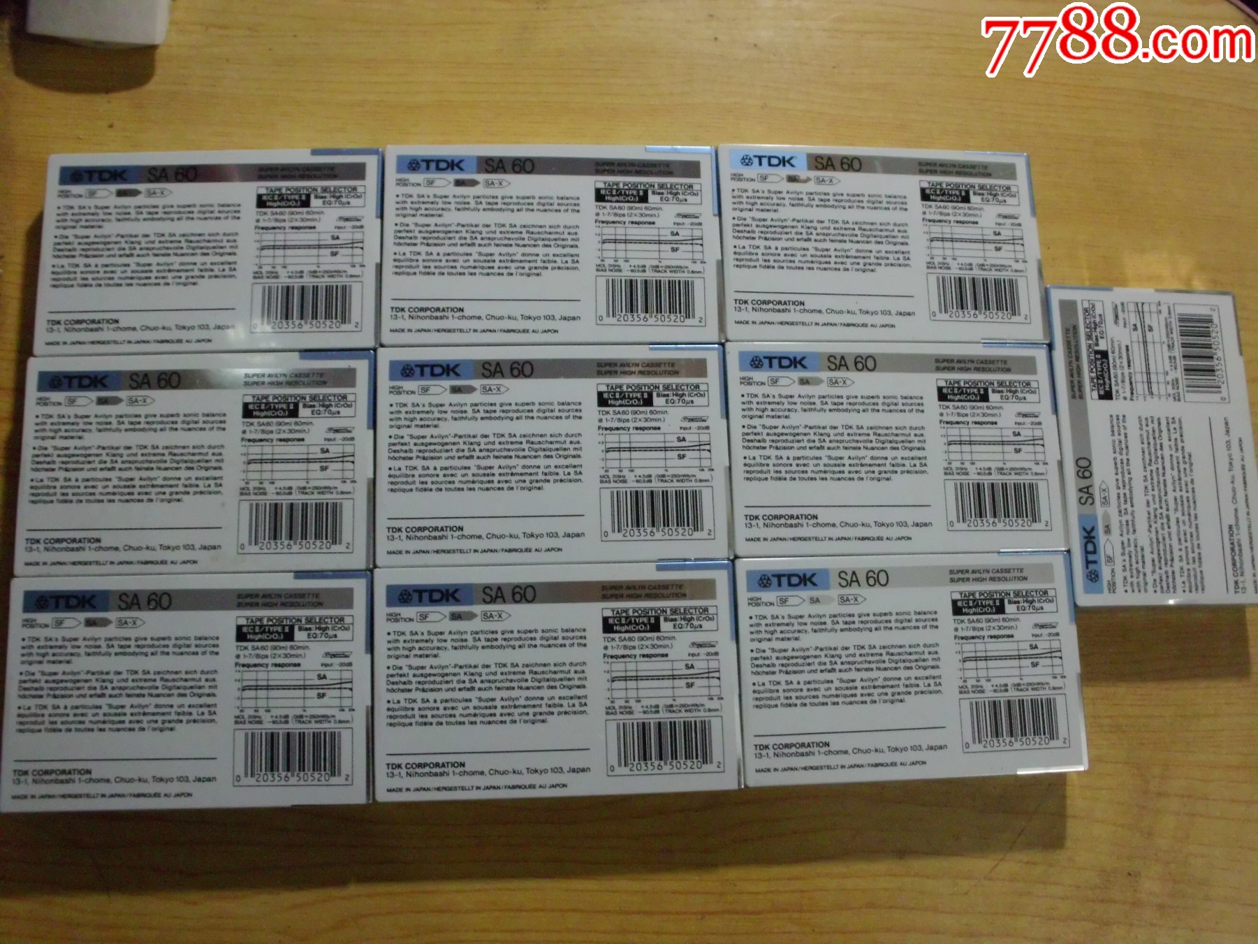 TDK：SA-60D一盒十盤未拆封_價格375元【寶大洋】_第14張_