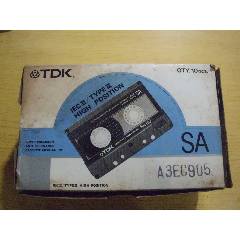 TDK：SA-60D一盒十盤未拆封