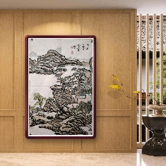 青島國(guó)畫(huà)屆三老杜宗普作品