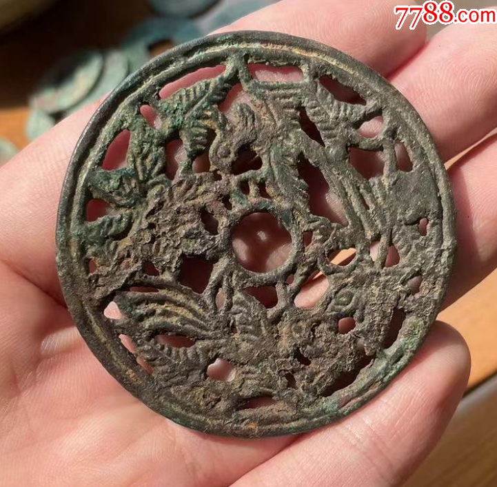 遼金：特大鏤空花鳥花錢！_價(jià)格201元【優(yōu)品好店】_第6張_