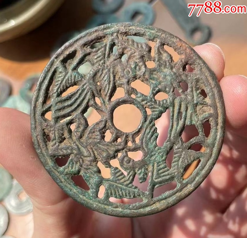 遼金：特大鏤空花鳥花錢！_價(jià)格201元【優(yōu)品好店】_第8張_