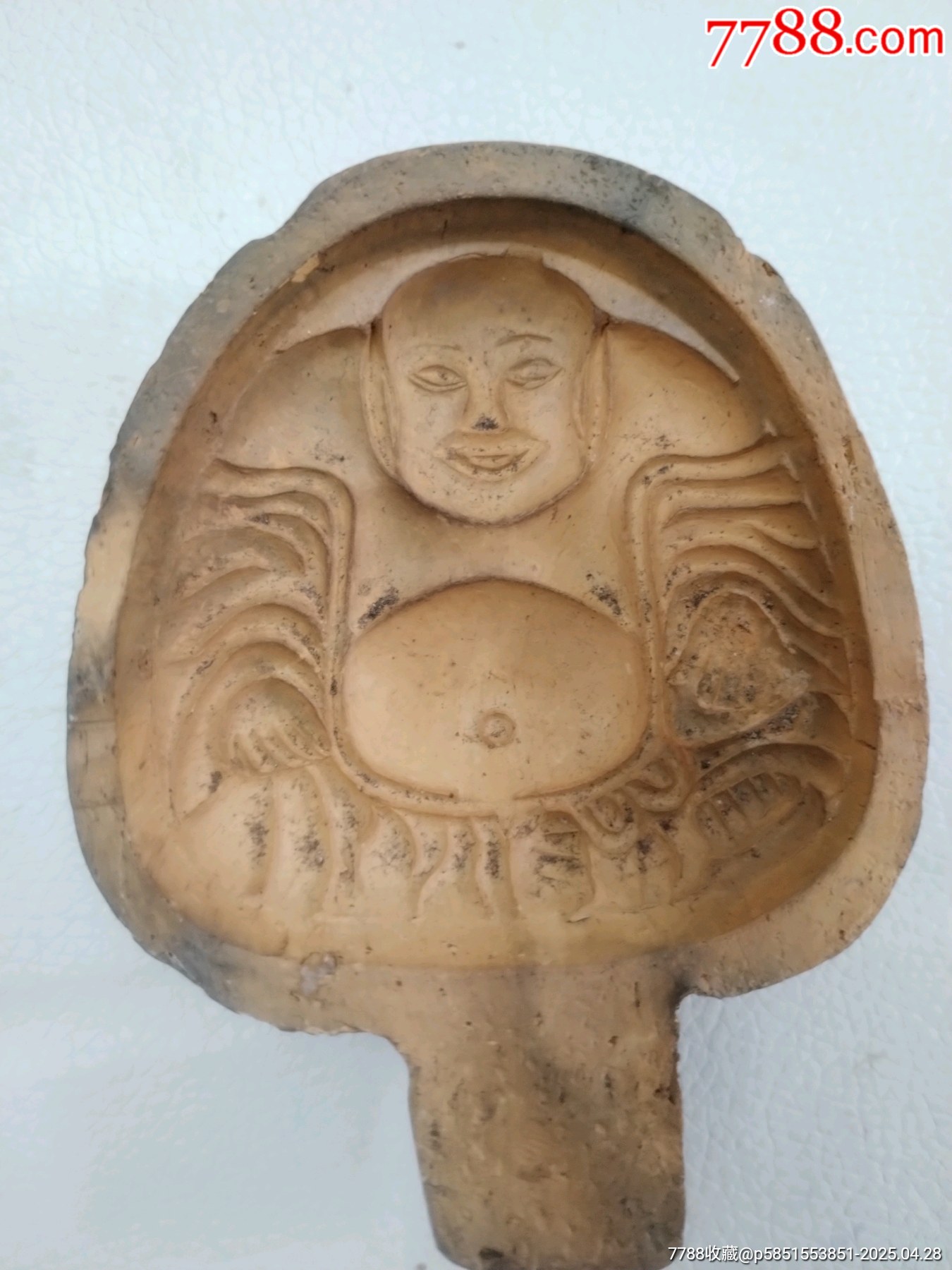 清代童子陶模具_(dá)價(jià)格59元_第1張_