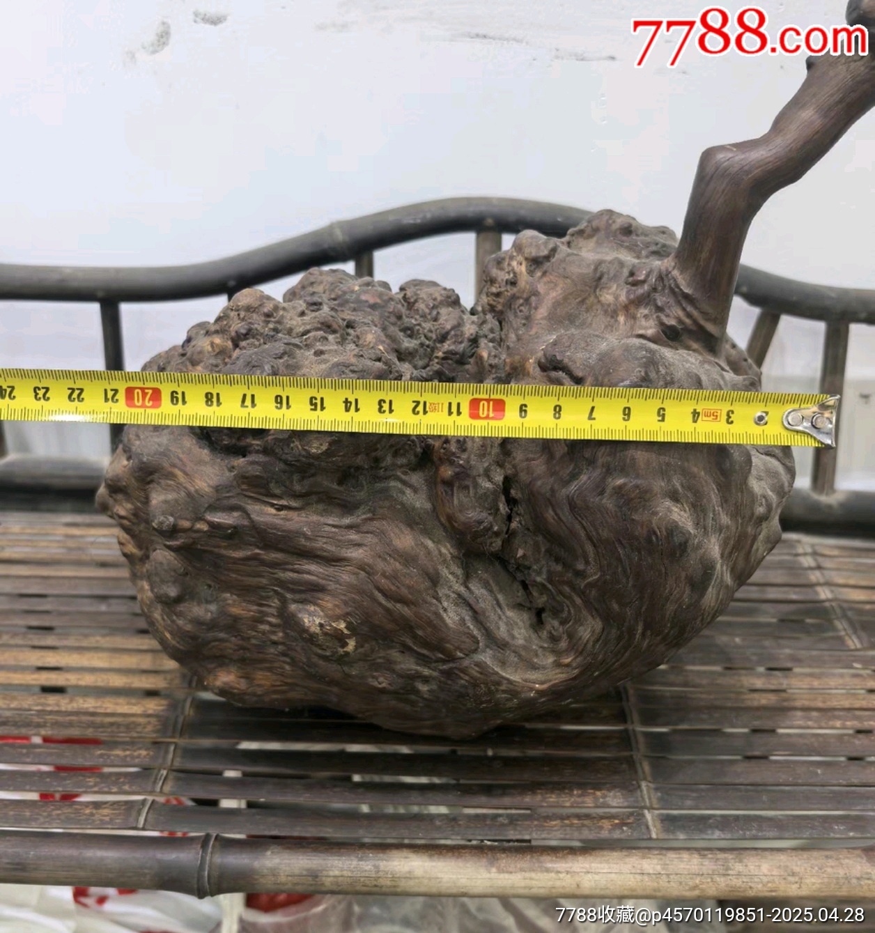 清代老紅木老根瘤瓜果擺件_價(jià)格705元【蘭馨堂古玩收藏藝術(shù)】_第9張_