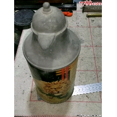 民國(guó)時(shí)期金錢牌雄獅暖瓶熱水瓶