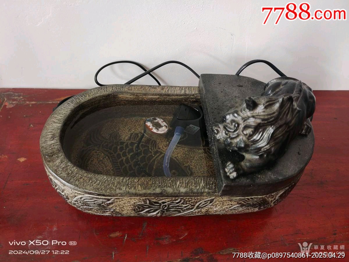 解放文*山西呂梁青石，魚盆流水?dāng)[件_價(jià)格557元_第9張_