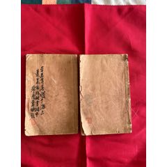 介子園畫傳2本（內(nèi)頁(yè)完整無(wú)缺）