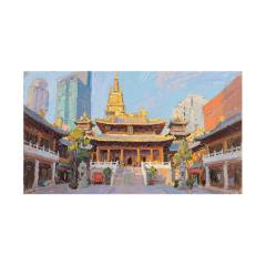 風(fēng)景油畫原創(chuàng)作品