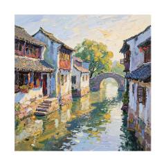 風(fēng)景油畫原創(chuàng)作品