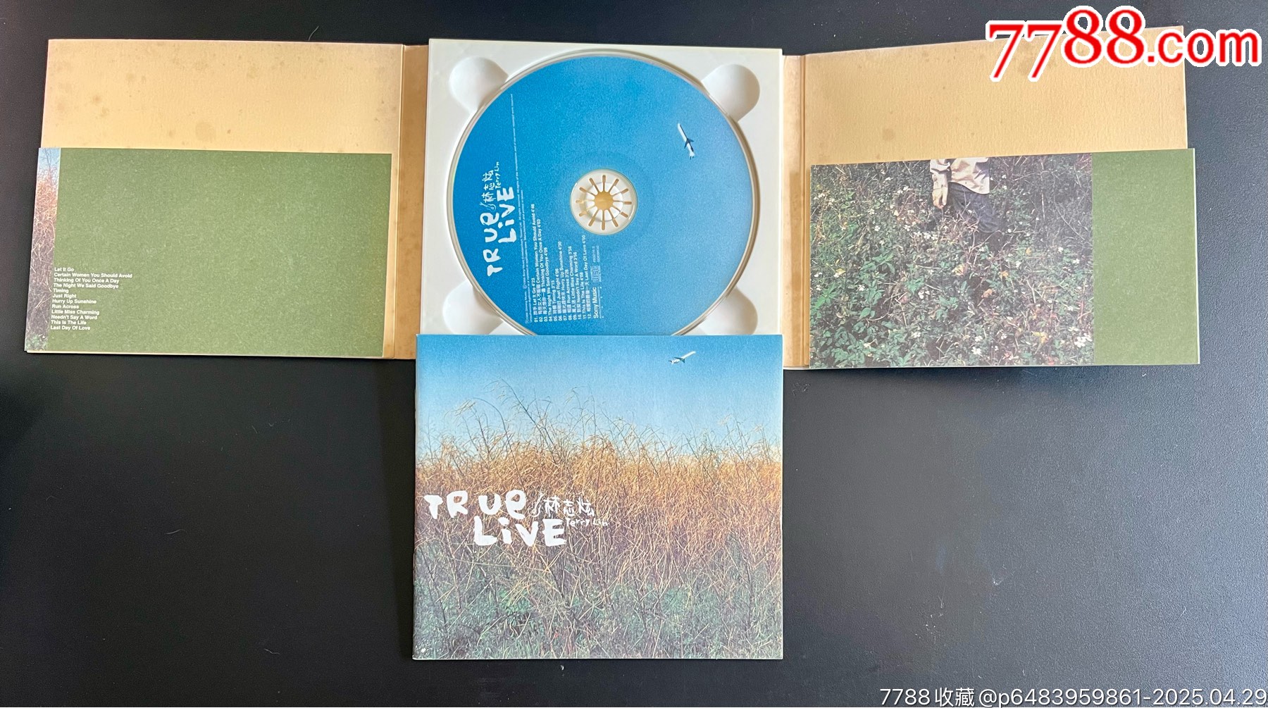 林志炫，TrueLive，臺版，有腰標(biāo)，盤面干凈幾絲細(xì)痕_價(jià)格60元_第3張_