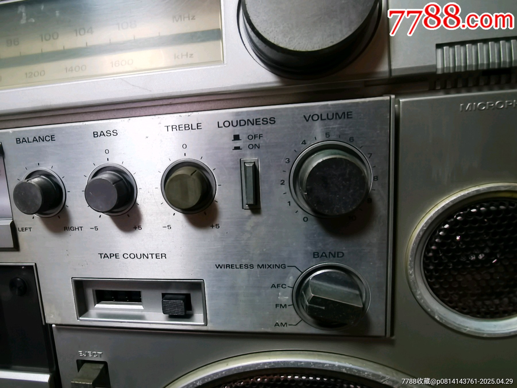 日立大型雙表頭收錄機(jī)TRK-8600RM（卡座有故障）_價格319元_第11張_