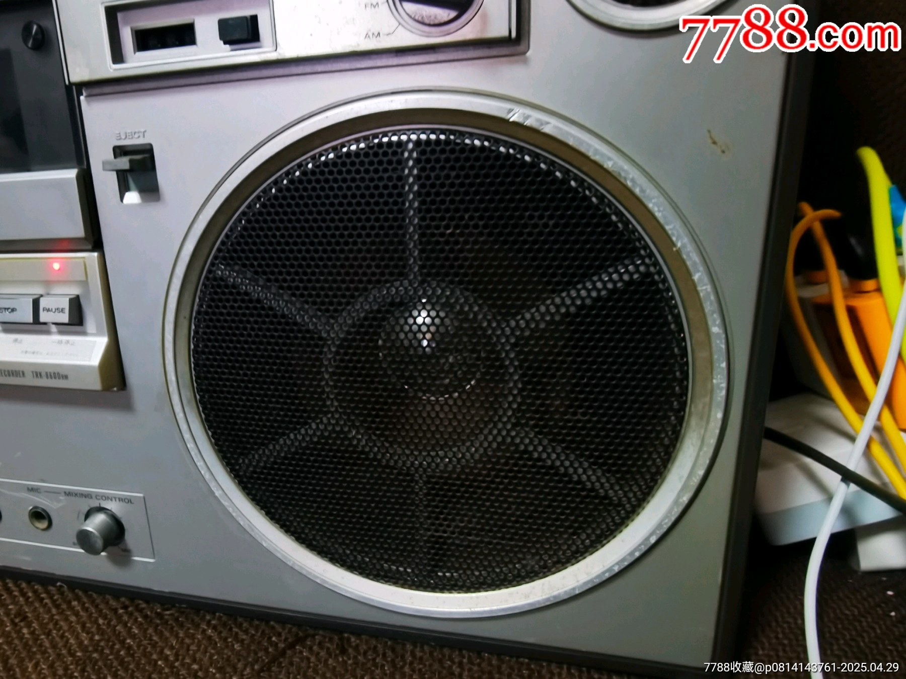 日立大型雙表頭收錄機(jī)TRK-8600RM（卡座有故障）_價格319元_第12張_